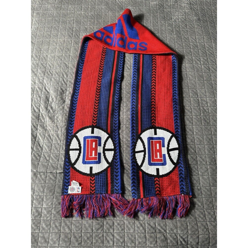 Forever Collectibles LA Clippers NBA Basketball Scarf Knit Winter